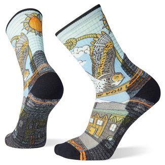 Smartwool Men's Hike Light Cushion Print Crew Socks