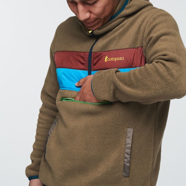 Cotopaxi Men's Teca Fleece  Hooded Half Zip Jacket