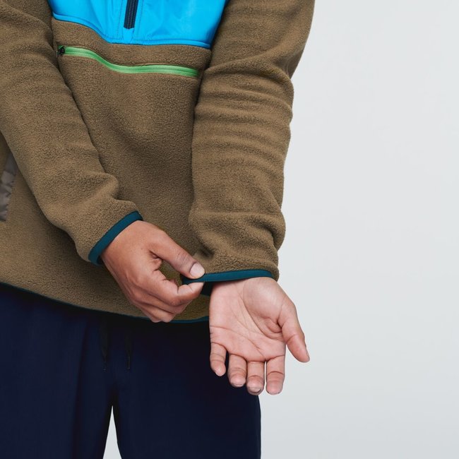 Cotopaxi Men's Teca Fleece  Hooded Half Zip Jacket