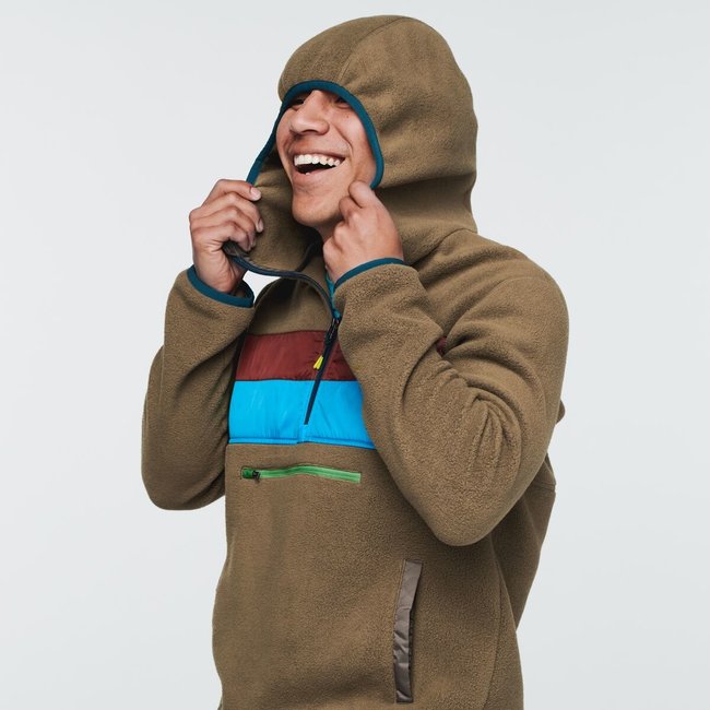 Cotopaxi Men's Teca Fleece  Hooded Half Zip Jacket