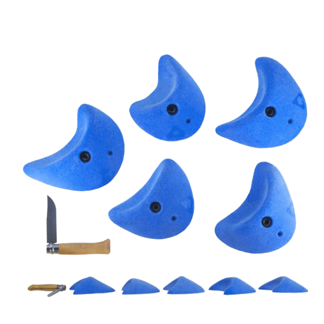 Binary Climbing Holds Binary Big Bend Climbing Hold Set 5pc