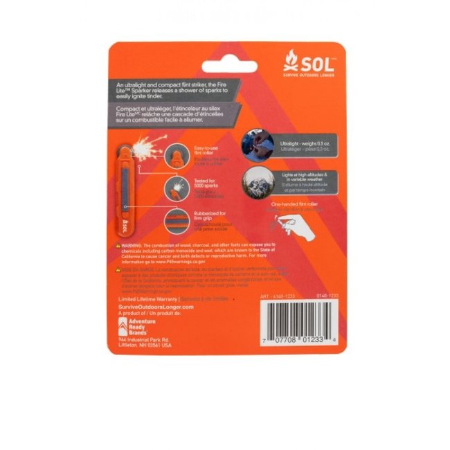 Survive Outdoors Longer Fire Lite Micro Sparker 2 Pack