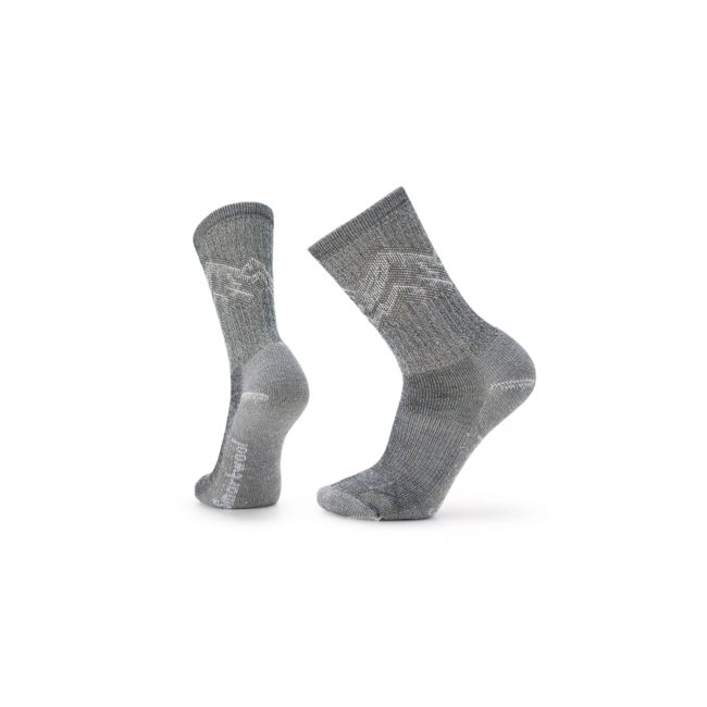 Smartwool Men's Classic Hike Light Cushion Mountain Pattern Crew