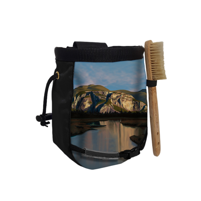 Kanga Climbing Golden Hour by Jenna Robinson  Eco-Conscious Chalk Bag