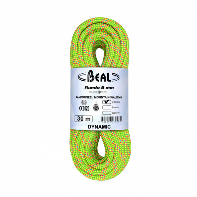 Beal Beal 8mm Rando Dry Rope