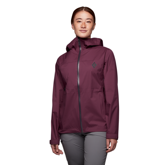 Black Diamond Women's Stormline Stretch Rain Shell Jacket