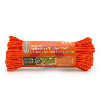 Survive Outdoors Longer Fire Lite Reflective Tinder Cord