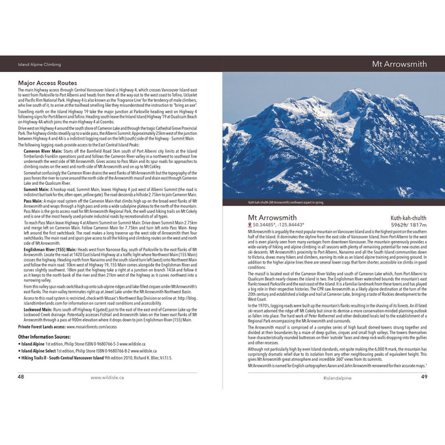 Wild Isle Publications Island Alpine Climbing