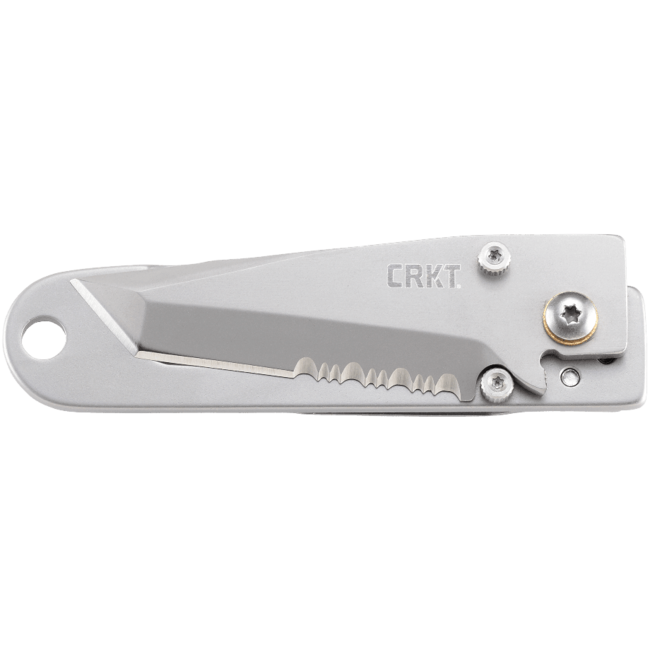 K.I.S.S. Serrated Folding Knife