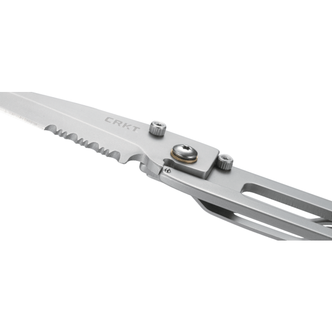 K.I.S.S. Serrated Folding Knife
