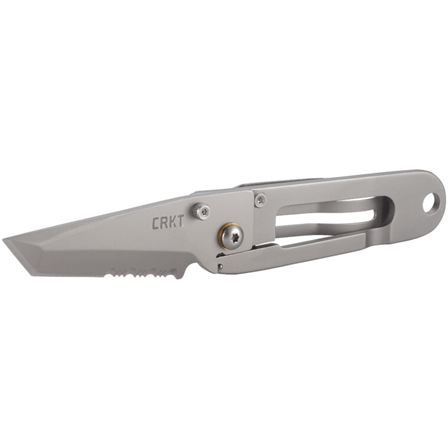 K.I.S.S. Serrated Folding Knife