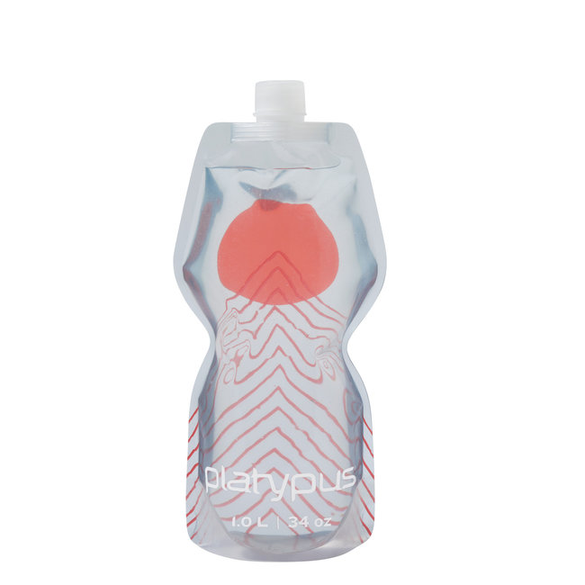 Platypus Soft Bottle with Closure Cap 1L