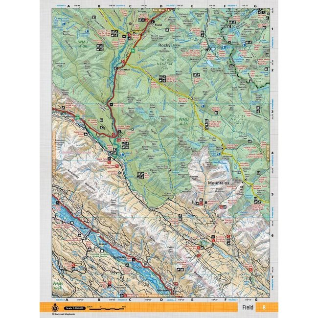 Backroad Mapbooks Canadian Rockies - 4th Edition