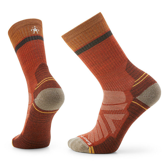 Smartwool Men's Hike Light Cushion  Winding Trail  Crew Socks