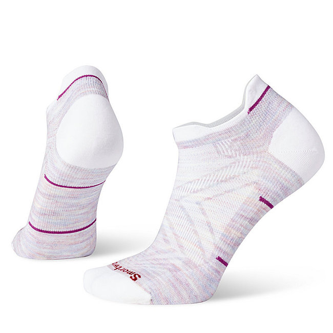 Smartwool Women's Run Zero Cushion Striped Low Ankle Socks