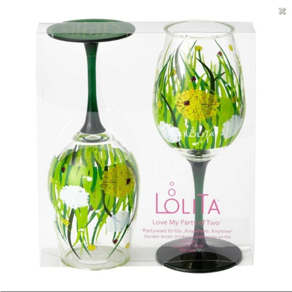 Lolita Wine Glass Bouquet in Bloom