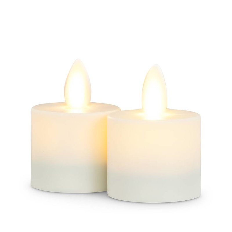 Reallite Flameless Tea Lights Set of 2