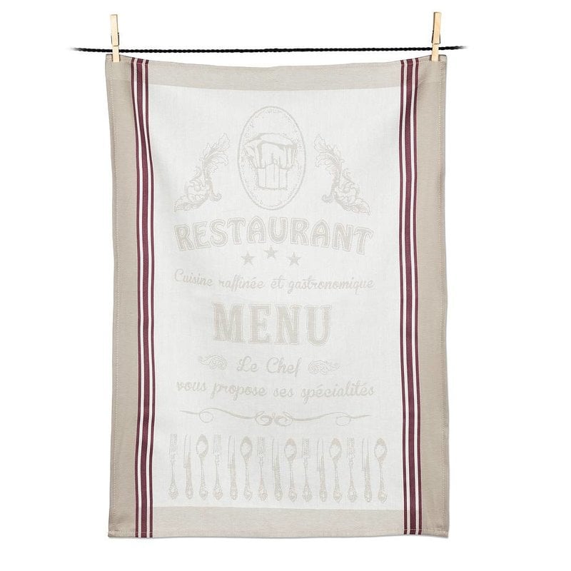 Menu - Cutlery Tea Towel