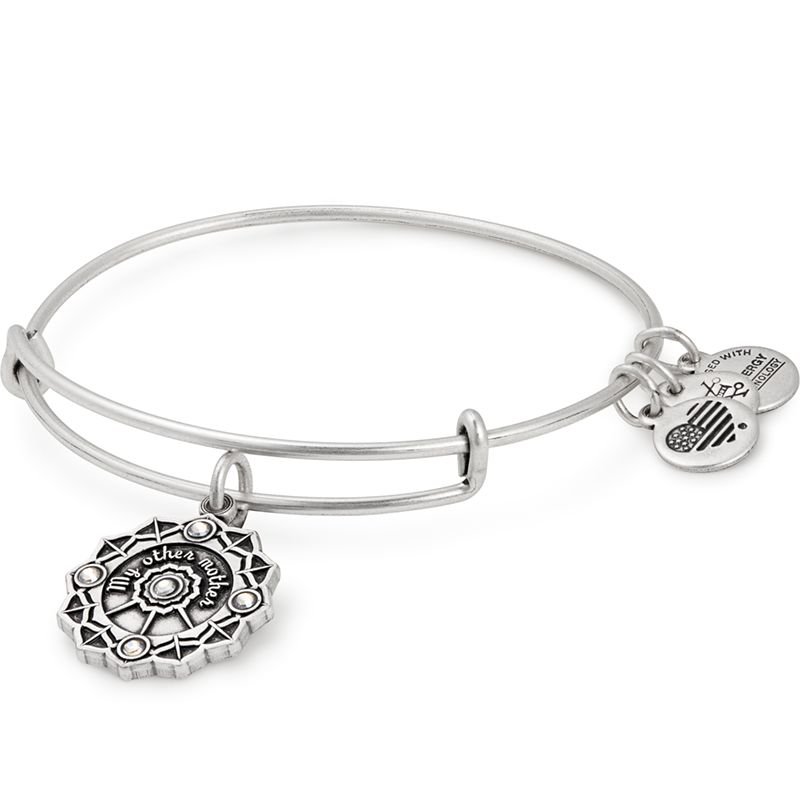 Mother of the Groom Charm Bangle - Rafaelian Silver Alex and Ani - A18BRID02RS B4