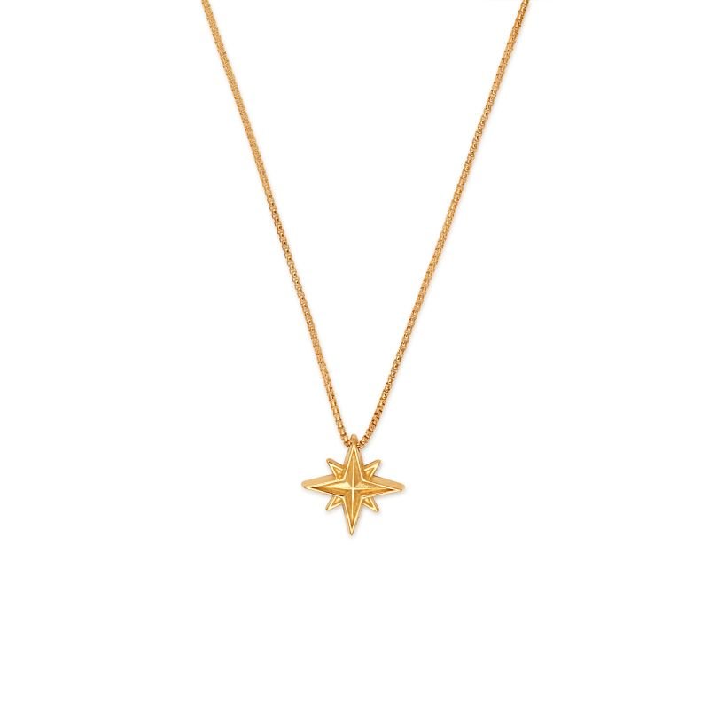 Wonder Woman Star Motif Adjustable Necklace - Gold Alex and Ani - 14kt Gold