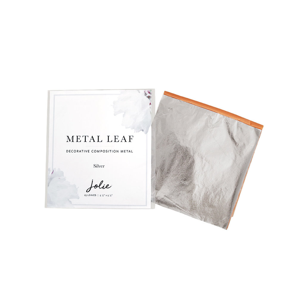 Silver Jolie Metal Leaf