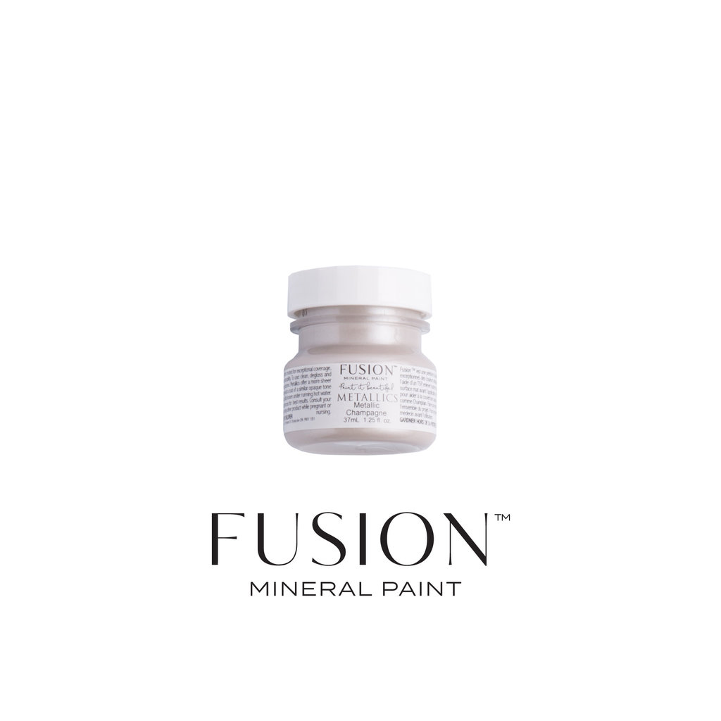 Fusion Mineral Paint Champagne Metallic Fusion Paint - 37ml
