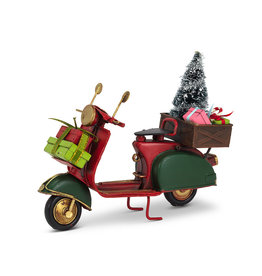 Scooter with Tree & Gifts