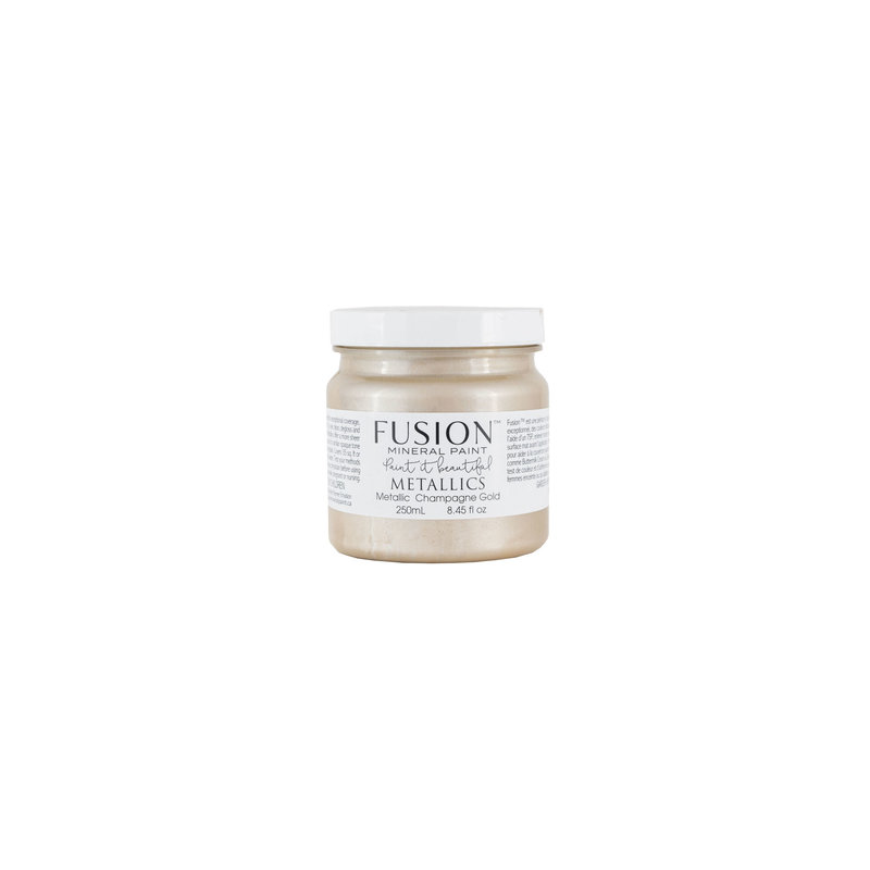 Fusion Mineral Paint Champagne Gold Metallic Fusion Paint - 250ml