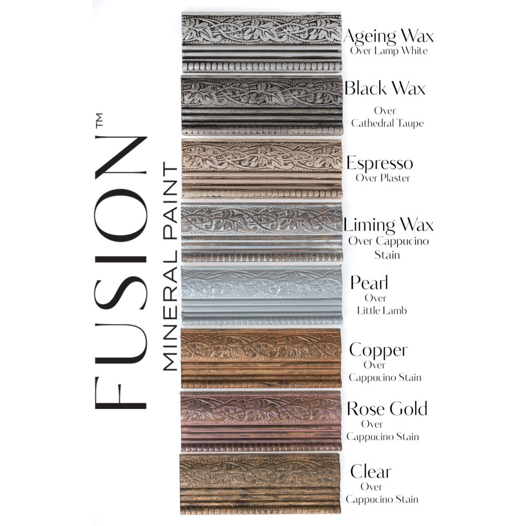 Fusion Mineral Paint Furniture Wax Black 50g