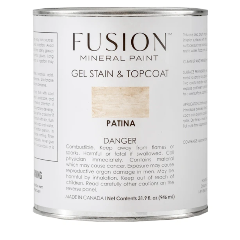 Fusion Mineral Paint Gel Stain & Topcoat Patina