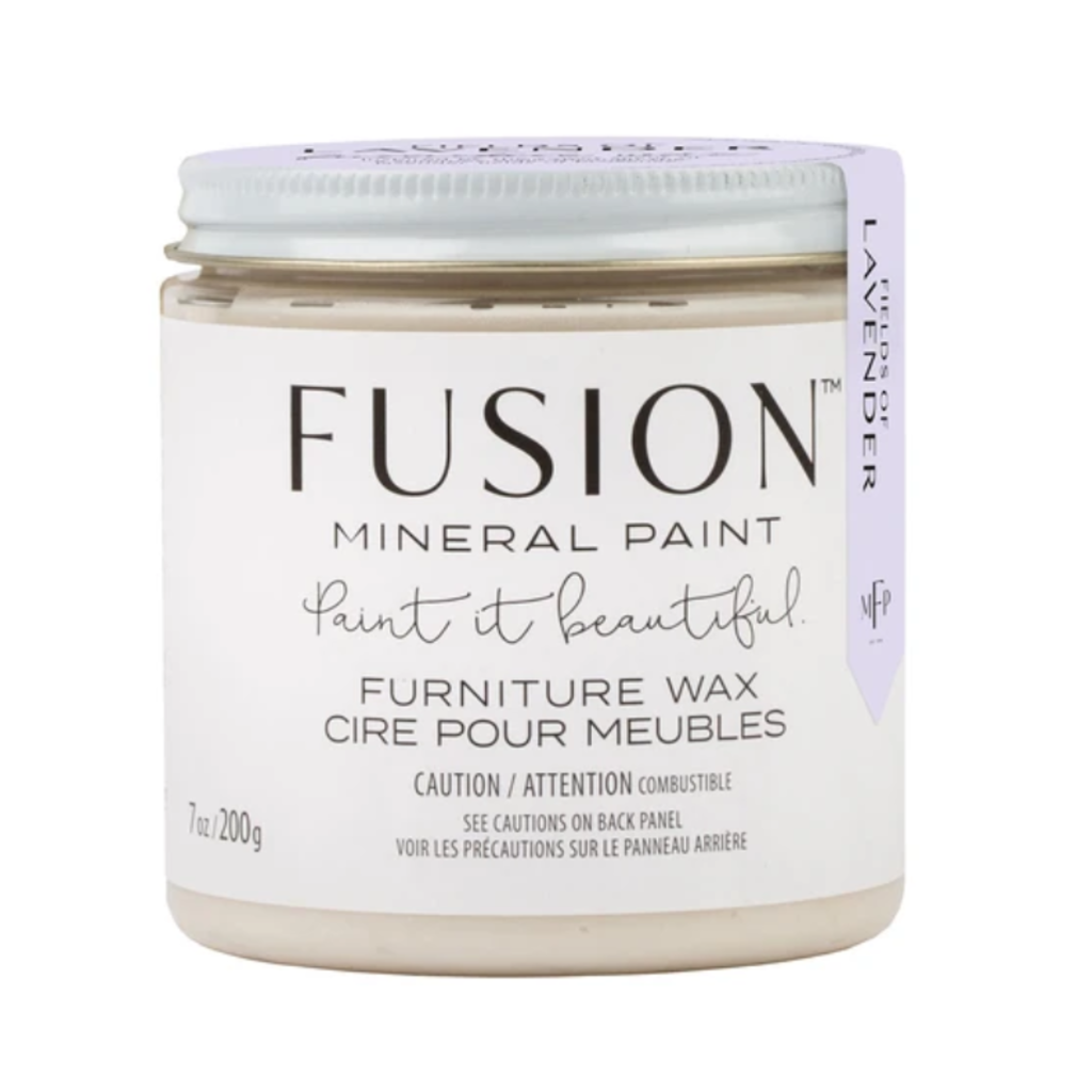 Fields of Lavender Fusion MIneral Paint Clear Wax 200g