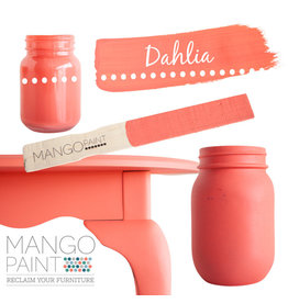 Mango Paint Dahlia Mango Paint 1/2 Pint