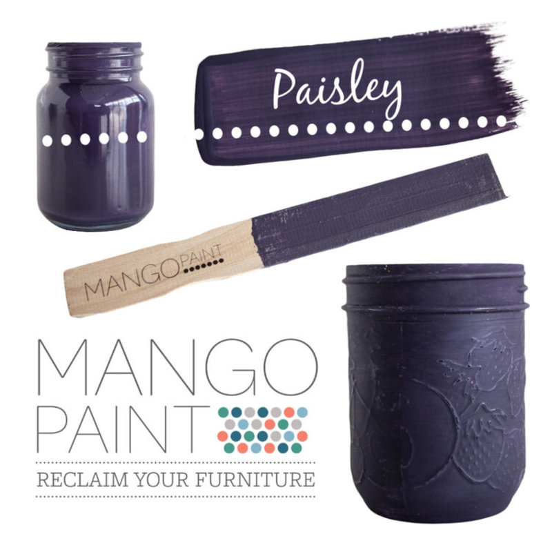 Mango Paint Paisley Mango Paint 1/2 Pint