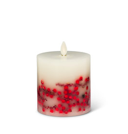 Small Berry LED Candle