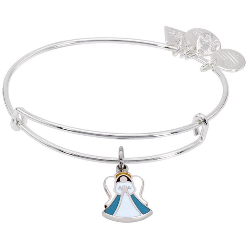 Alex and Ani Charity by Design - Angel Expandable Bangle - CBD17AGSS B3