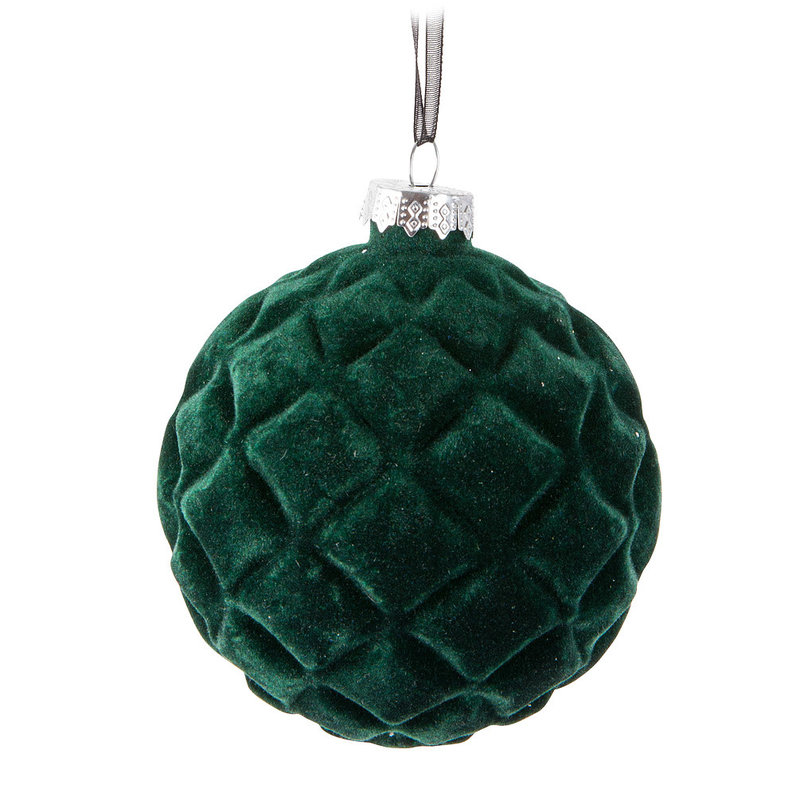 Quilted Ball Ornament