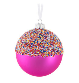 Sprinkles Ball Ornament B7