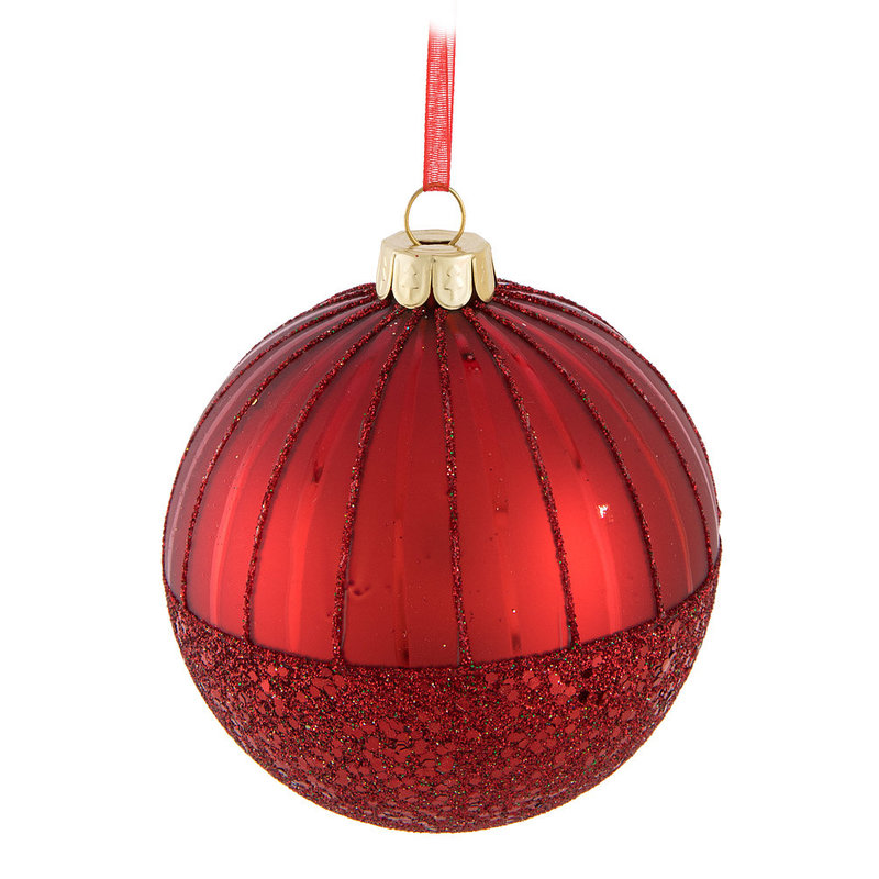 Glitter Ball Ornament B6