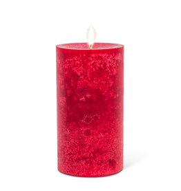 Medium Red Pillar Candle
