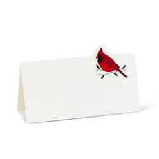 Cardinal Folded Placecards. 12 Pieces B3