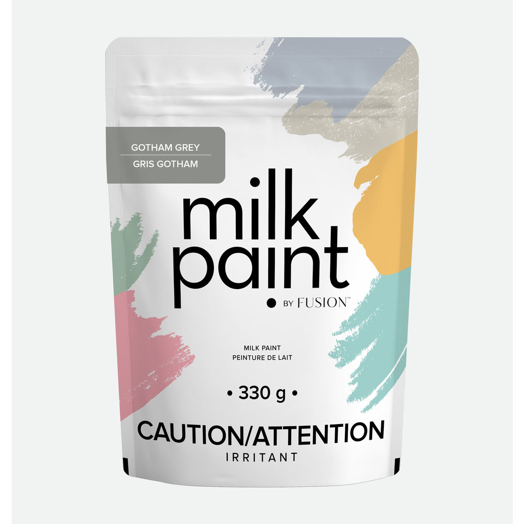 Gotham Grey Milk Paint by Fusion 330g Pint