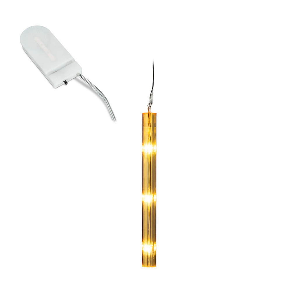 Small LED Icicle Ornament - B13