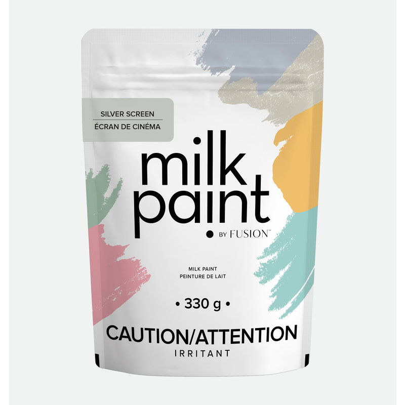 Silver Screen Milk Paint by Fusion 330g Pint