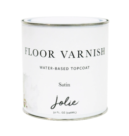 Jolie Floor Varnish Satin - Water Based Topcoat