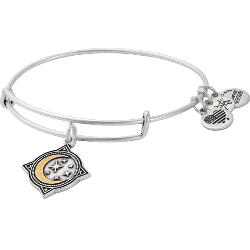 Alex and Ani Alex and Ani - Moonlight Expandable Bangle - A17EBMLRS B6