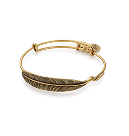 Quill Feather Bangle - Alex and Ani - RG B4