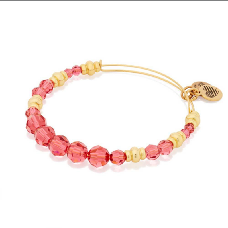 Rouge Swarovski Beaded Bangle - Alex and Ani - SG B7