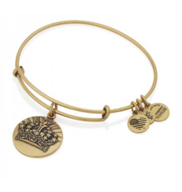 Queen's Crown Expandable Bangle - Alex and Ani - RG B7