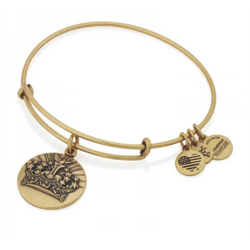 Queen's Crown Expandable Bangle - Alex and Ani - RG B7