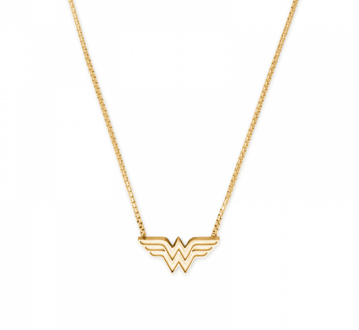 Alex and Ani - Wonder Woman Adjustable Necklace 14K Gold